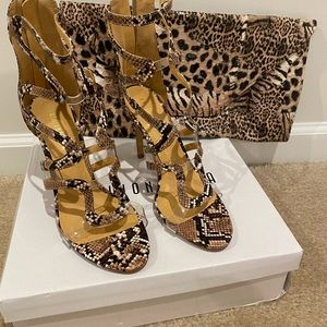 Snakeskin Sandals 💋Fashion Nova